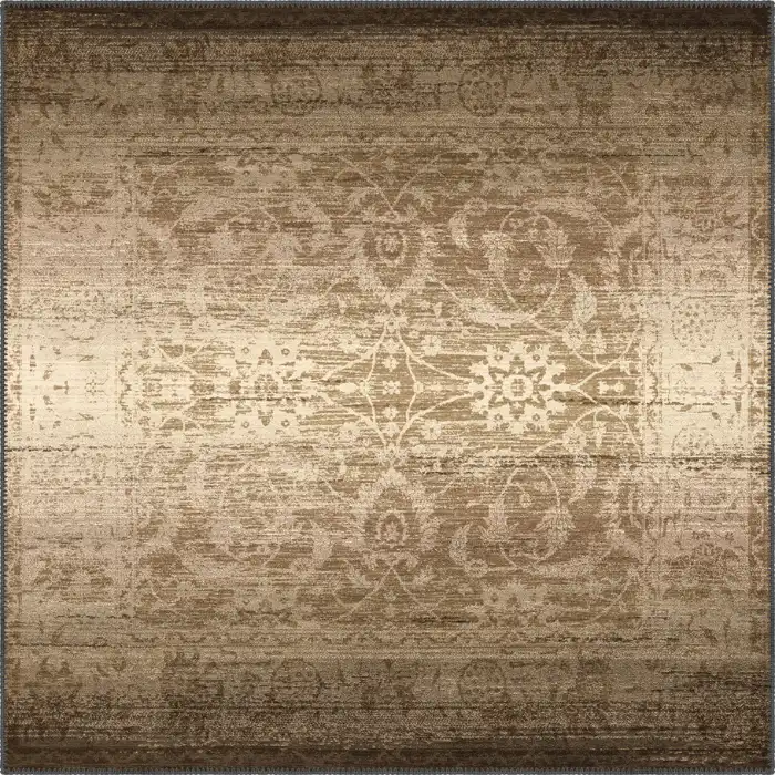 Eliana Brown Vintage Washable Turkish Rug