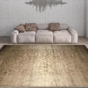 Eliana Brown Vintage Washable Turkish Rug img 3