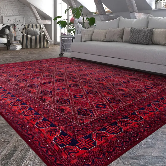 Emma Vintage Red Turkish Rug img 3