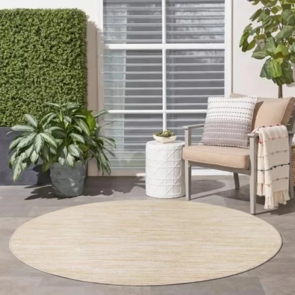 Essentials Easy Care Round Rug