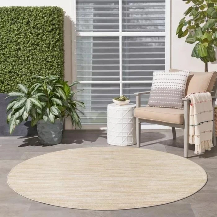 Essentials Easy Care Round Rug