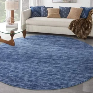 Essentials Solid Indoor Round Rug