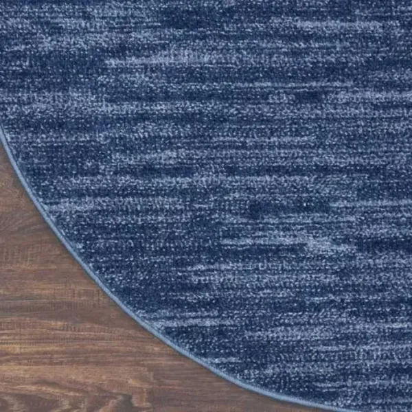 Essentials Solid Indoor Round Rug img 2