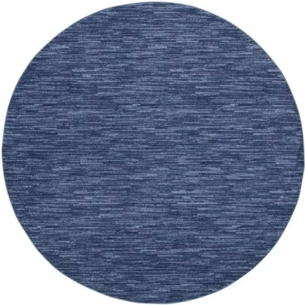 Essentials Solid Indoor Round Rug img 4