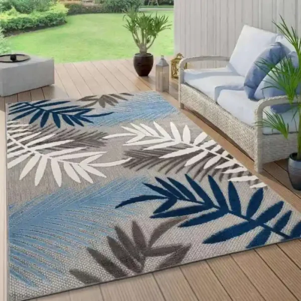 Evora Palm Outdoor Rug