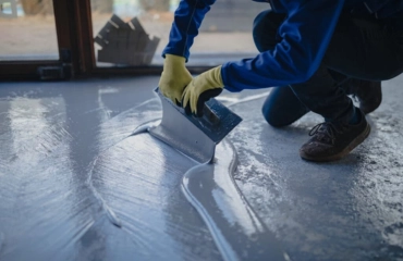 Vinyl flooring service for hospitals