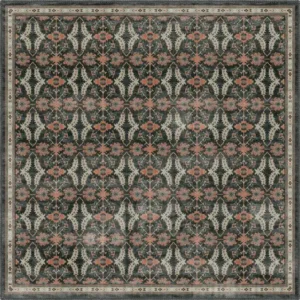Faelan Multi-Coloured Vintage Turkish Carpet
