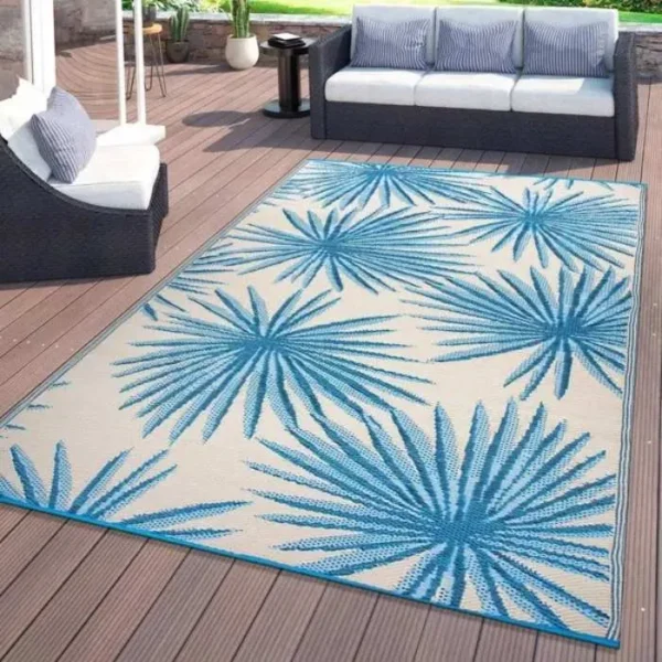 Floral Tropical Outdoor Rug