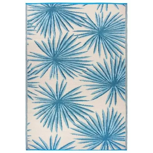 Floral Tropical Outdoor Rug img 3