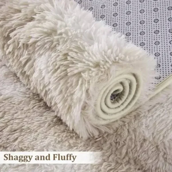 Fluffy Washable Shaggy Rug img 2