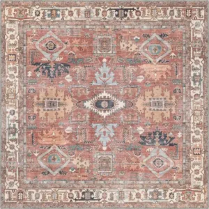 Fynlor Orange Turkish Carpet