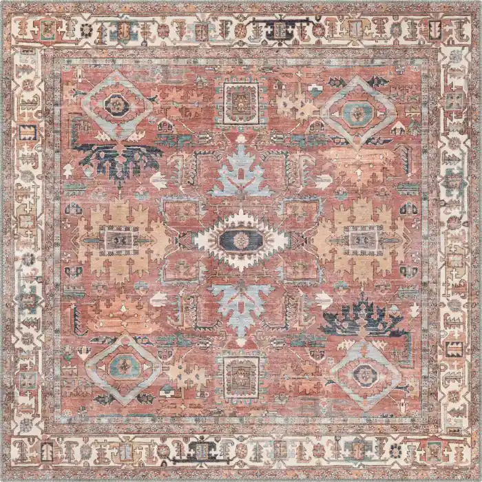 Fynlor Orange Turkish Carpet