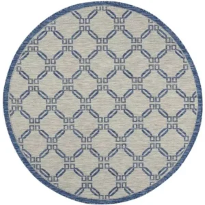 Garden Party Flatweave Round Rug img 4