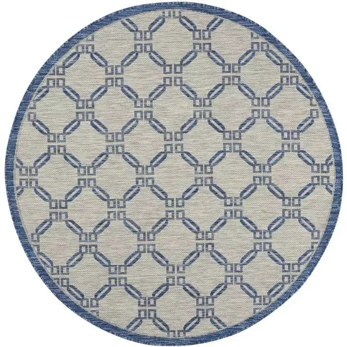Garden Party Flatweave Round Rug img 4