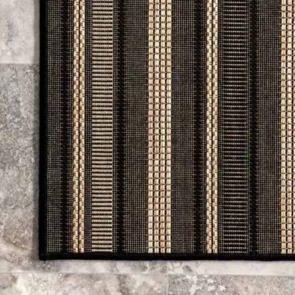 Gazania Striped Round Rug img 1