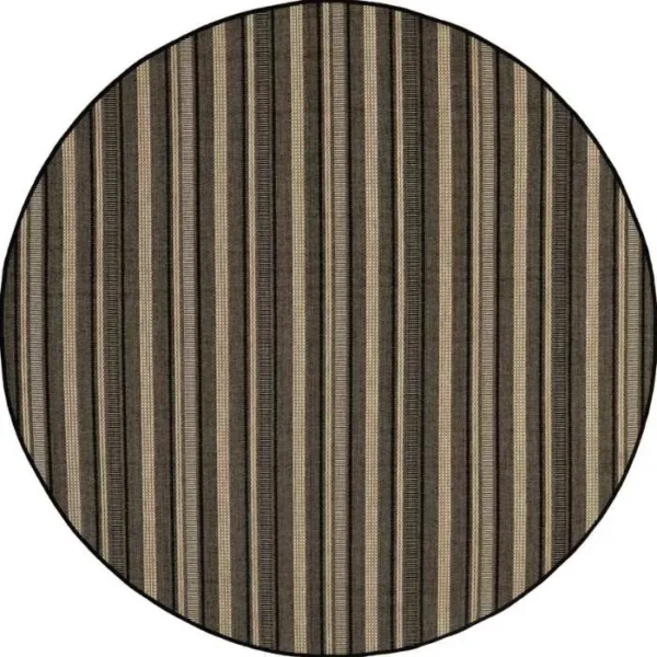 Gazania Striped Round Rug img 4