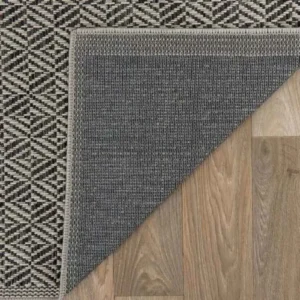 Geometric Border Outdoor Rug img 2