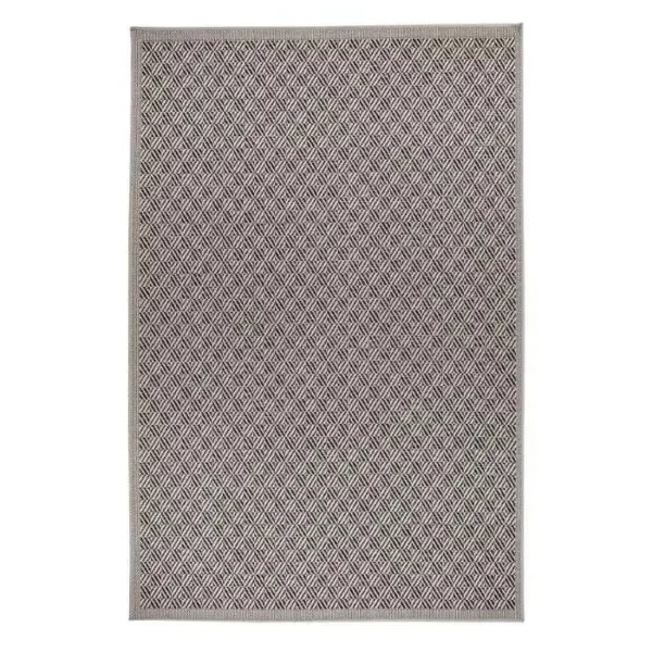 Geometric Border Outdoor Rug img 3