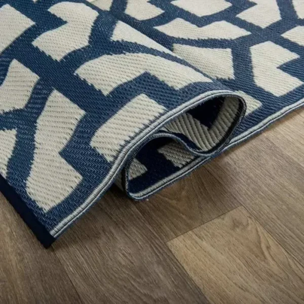 Geometric Contemporary Outdoor Rug img 2