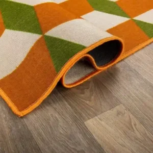 Geometric Flatweave Outdoor Rug img 3