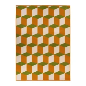 Geometric Flatweave Outdoor Rug img 5