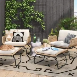 Global Ivory Outdoor Rug