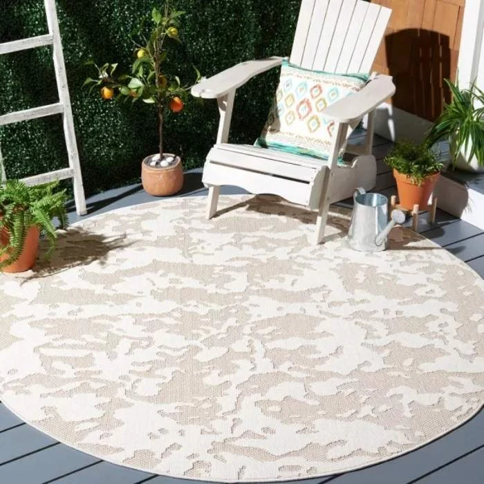 Global Power Loomed Round Rug