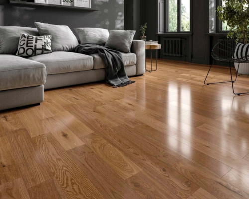 Golden Oak Premium Engineered Real Wood in Dubai