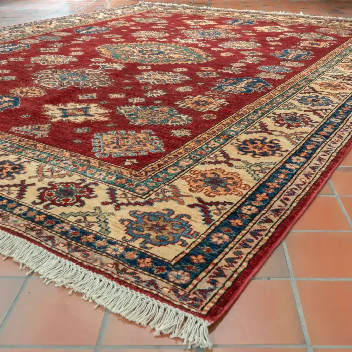 Handmade fine Afghan Kazak Rugs