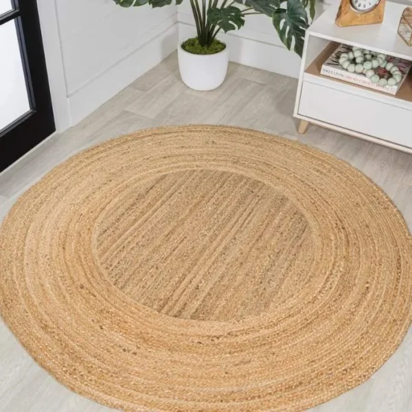 Harmony Boho Jute Round Rug img 1