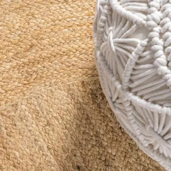 Harmony Boho Jute Round Rug img 2
