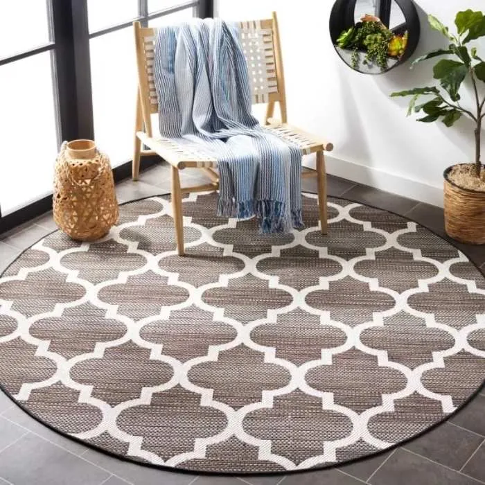 Havana Power Loomed Round Rug