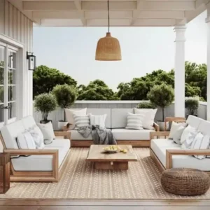 Haylo Geometric Outdoor Rug