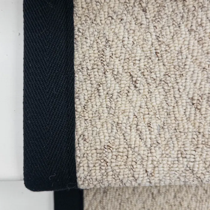Herringbone Berber Tape Stair Carpet image 2