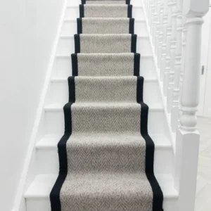 Herringbone Paloma Tape Stair Carpet