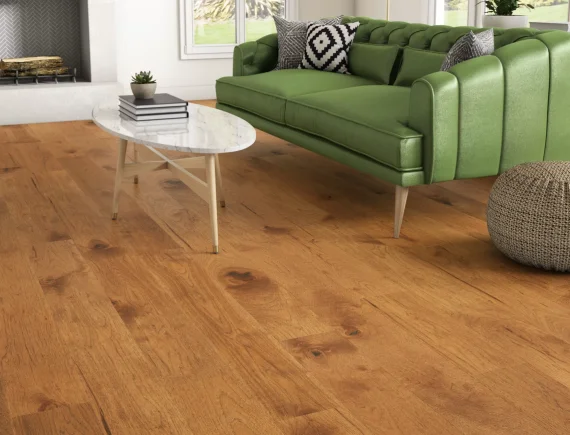 Hickory Wood Engineered Flooring in Dubai
