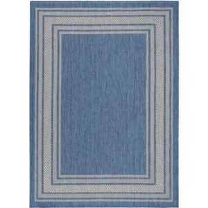 Horizon Bordered Outdoor Rug img 3
