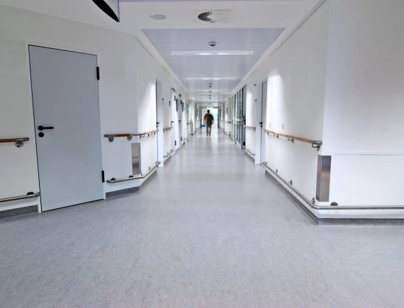 Hospital Linoleum Flooring
