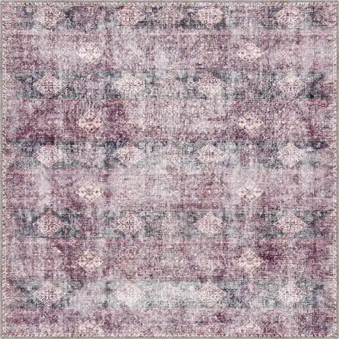 Jordan Purple Kilim Turkish Carpet