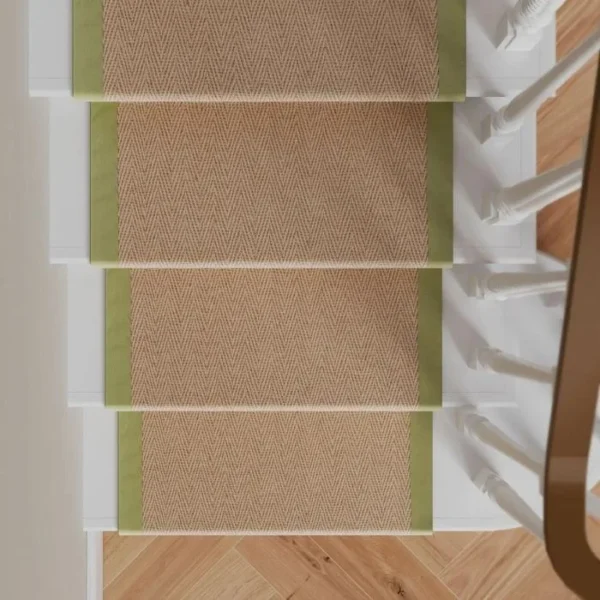 Jute Border Stair Runner img 1