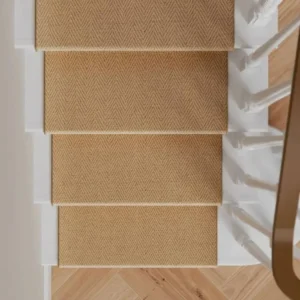 Jute Chevron Stair Runner img 1