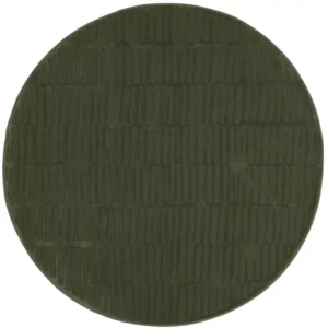 Kailani Geometric Textured Round Rug img 4