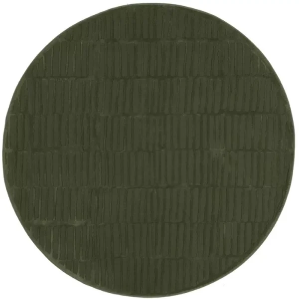Kailani Geometric Textured Round Rug img 4