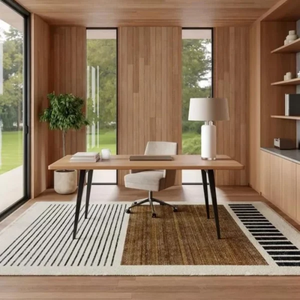 Keeva Striped Area Rug