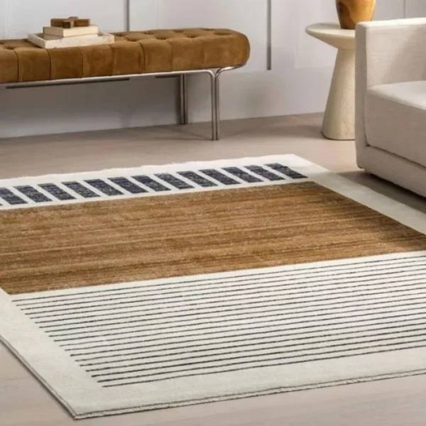 Keeva Striped Area Rug img 1
