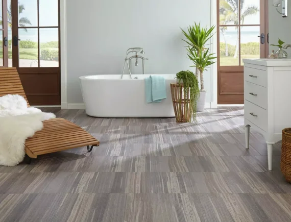 LVT Bathroom Flooring in Dubai