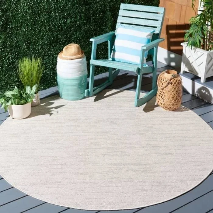 Lakeside Power Loomed Round Rug