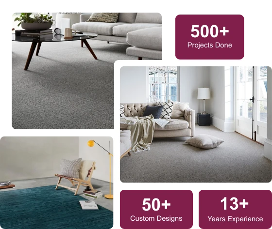 Leading wool carpet supplier in Dubai showroom