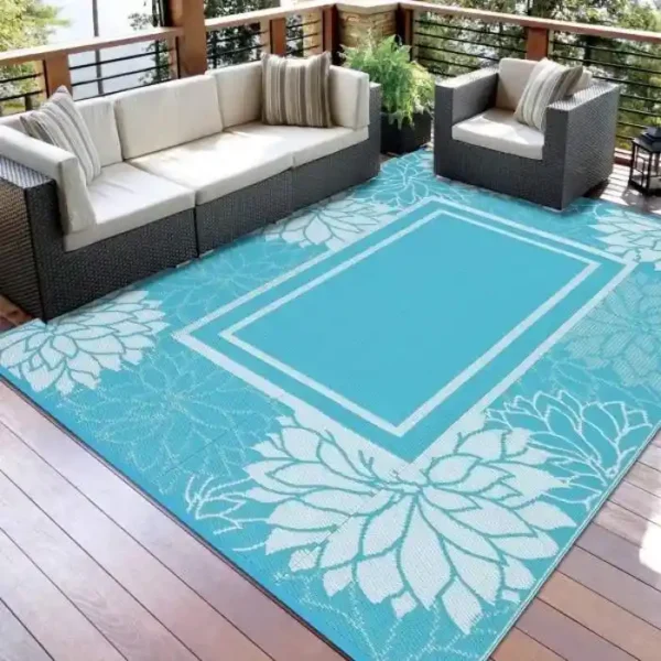 Lightweight Patio Outdoor Rug img 1