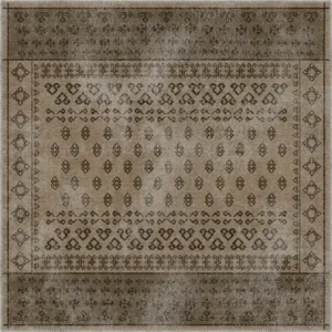 Luca Brown Tribal-Ethnic Turkish Carpet
